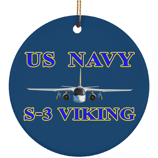 US Navy S-3 1 Ornament – Circle