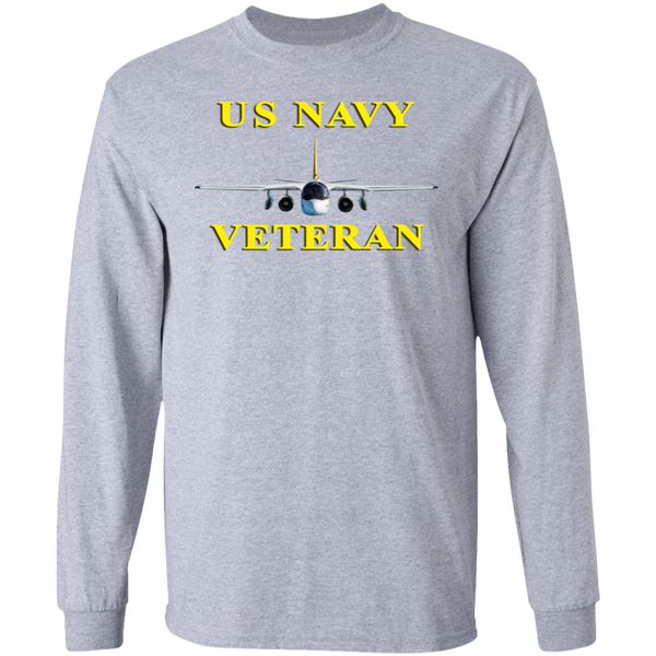 Navy Vet 3 LS Ultra Cotton T-Shirt