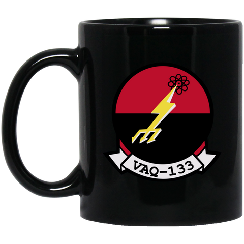 VAQ 133 3 Black Mug - 11oz