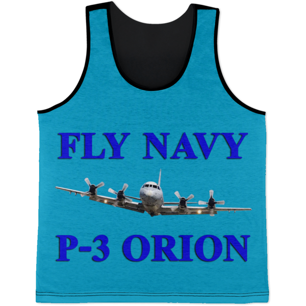 Fly Navy P-3 1 Tank Top - All Over Print