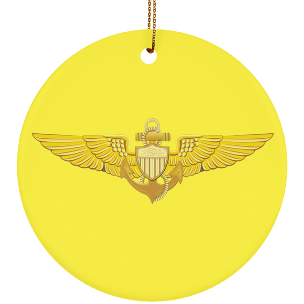 Aviator 1 Ornament - Circle