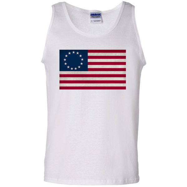 Betsy Ross Flag Cotton Tank Top