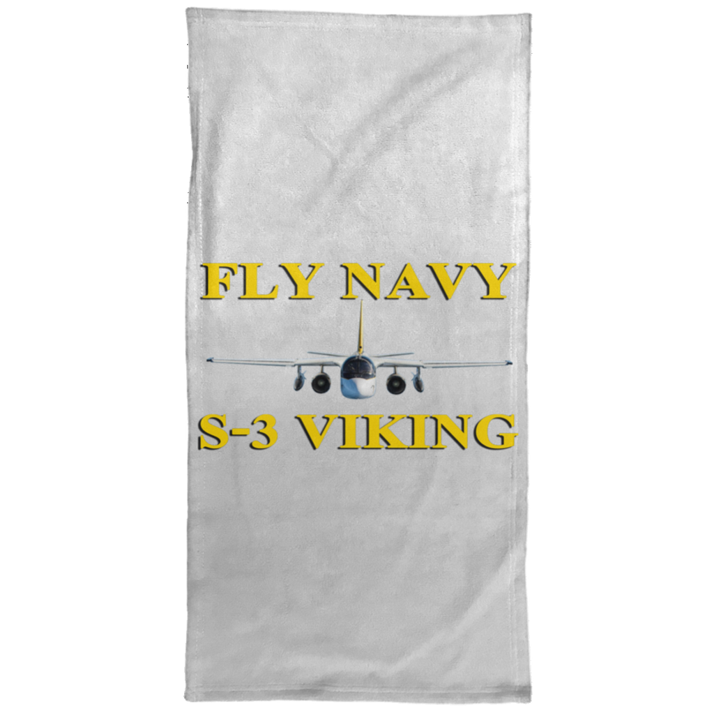 Fly Navy S-3 3 Hand Towel - 15x30