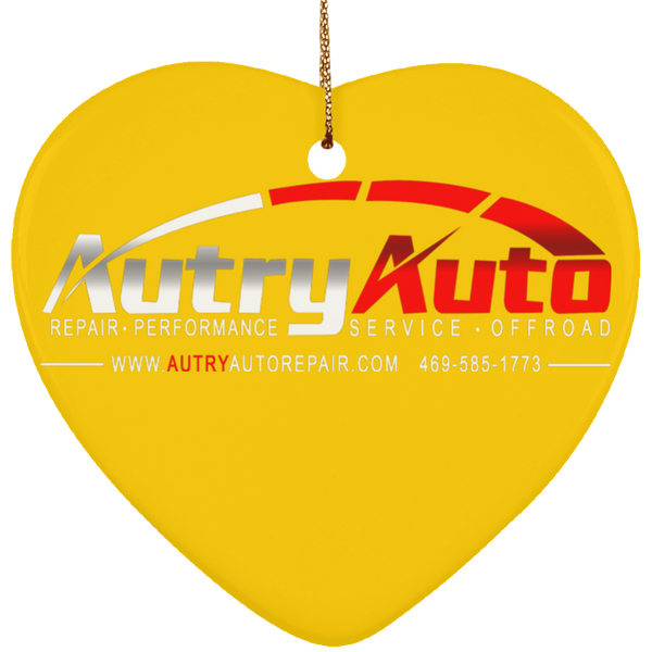 Autry Auto Ornament - Heart