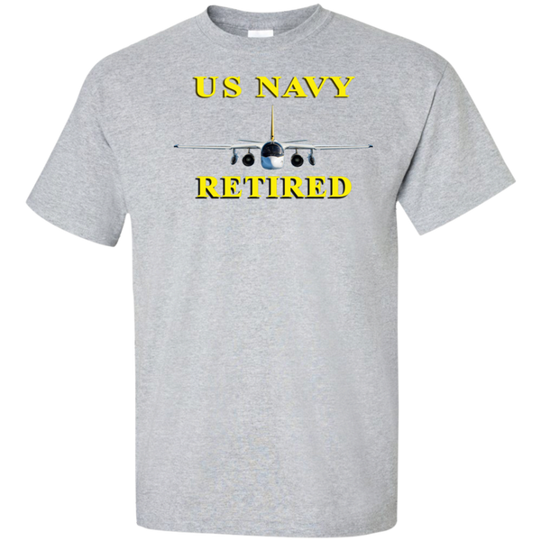 Navy Retired 2 Tall Ultra Cotton T-Shirt