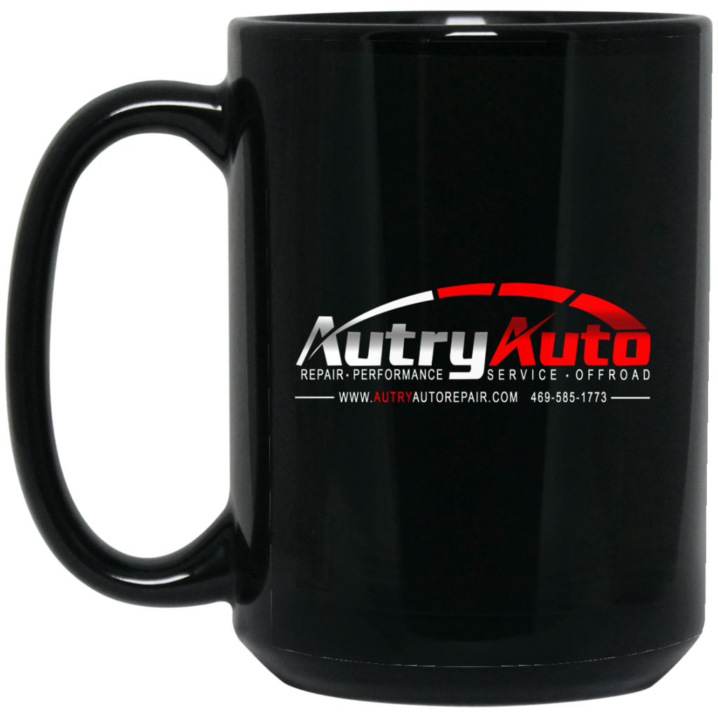 Autry Auto Black Mug - 15oz
