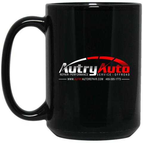 Autry Auto Black Mug - 15oz
