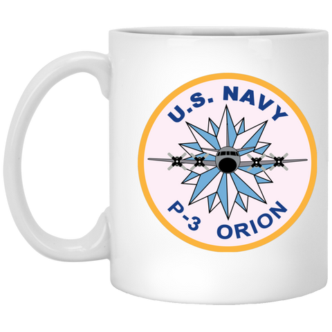 P-3 Orion 1 White Mug - 11oz