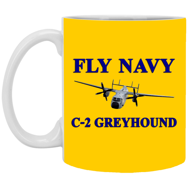 Fly Navy C-2 1 Mug - 11oz