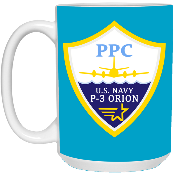 P-3 Orion 3 PPC White Mug - 15oz