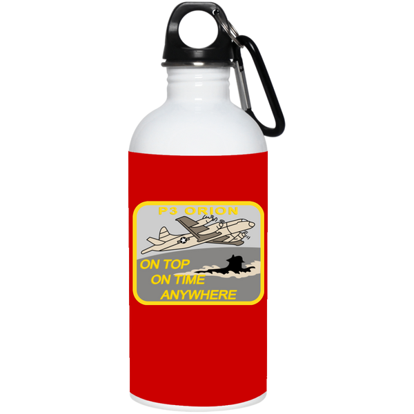 P-3 On Top Stainless Steel Water Bottle