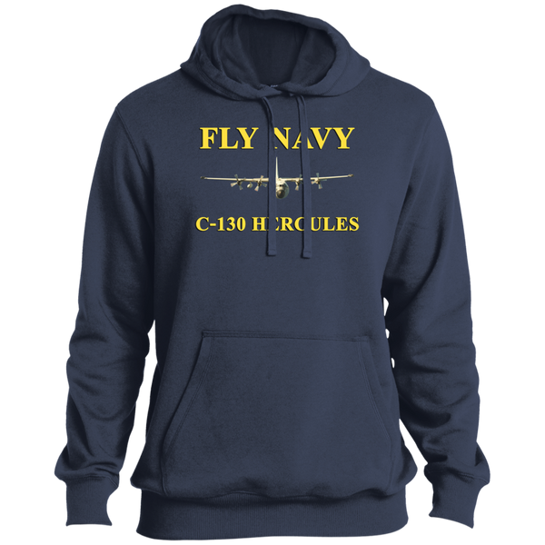 Fly Navy C-130 3 Tall Pullover Hoodie