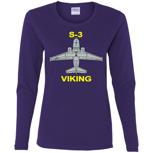 S-3 Viking 11 Cotton LS T-Shirt