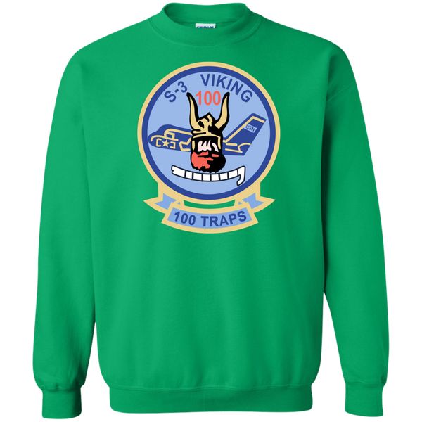 S-3 Viking 3 Crewneck Pullover Sweatshirt