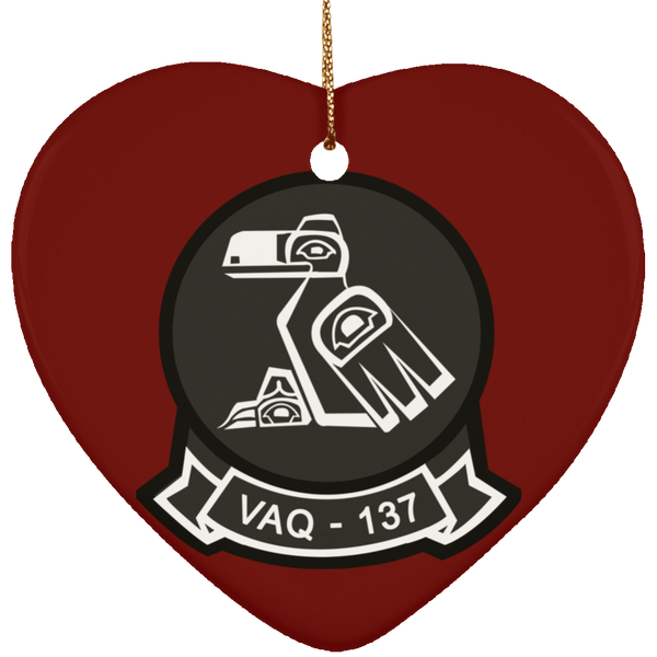 VAQ 137 4 Ornament Ceramic - Heart