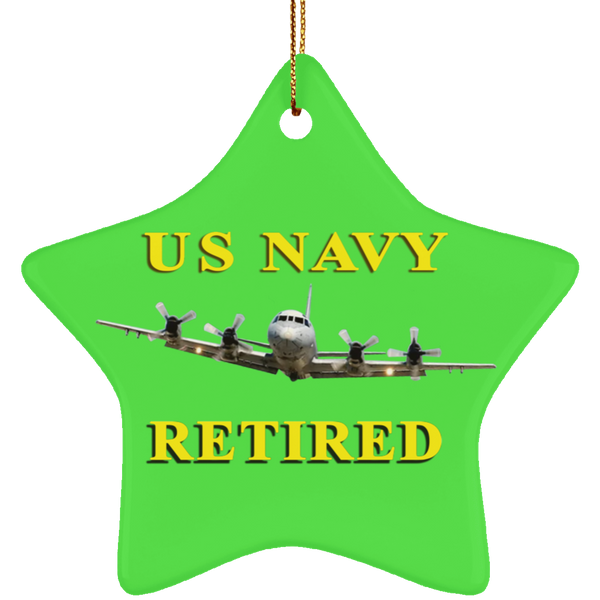 Navy Retired 1 Ornament – Star