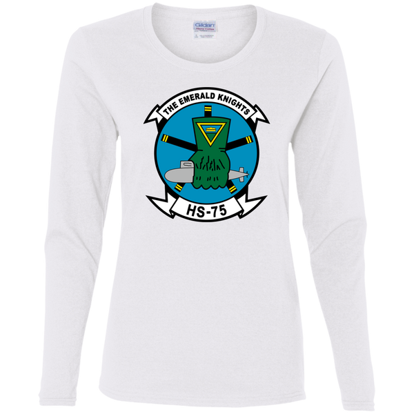 HS 75 1 Ladies' Cotton LS T-Shirt