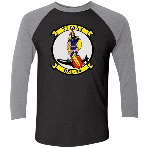 HSL 94 3 Baseball Raglan T-Shirt