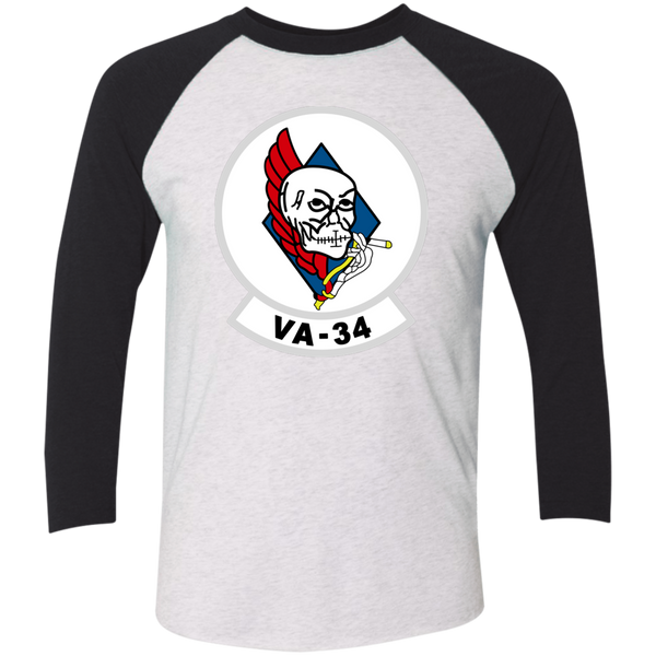 VA 34 1 Baseball Raglan T-Shirt