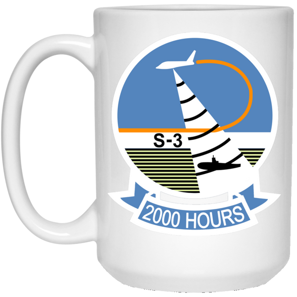 S-3 Viking 9 White Mug - 15oz