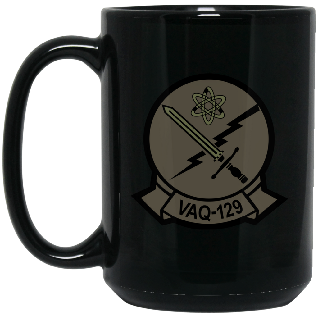 VAQ 129 4 Black Mug - 15oz