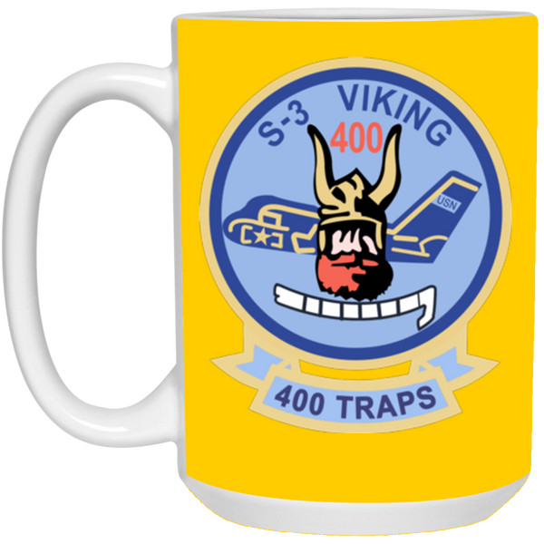 S-3 Viking 6 White Mug - 15oz