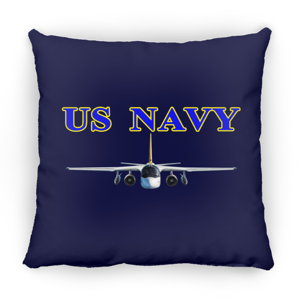 US Navy S-3 2 Pillow - Square - 16x16