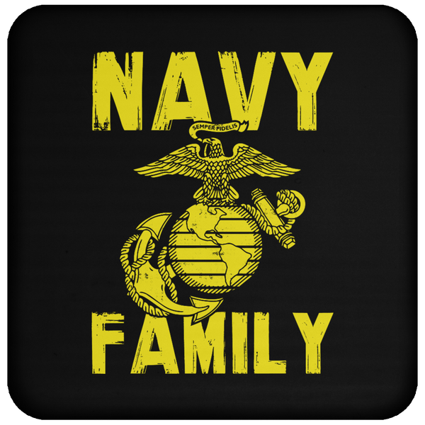 Navy Family Semper Fi 1 Coaster