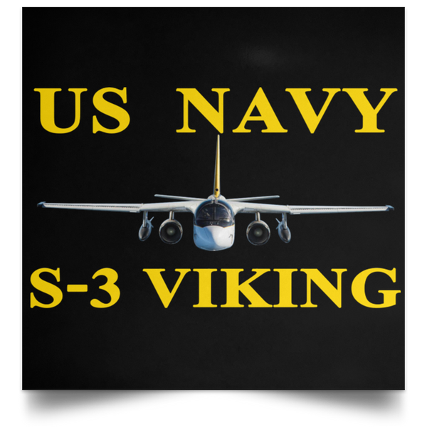 US Navy S-3 3 Poster - Square