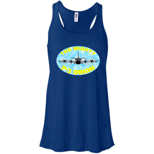 P-3 Orion 8 Mighty P-3 Flowy Racerback Tank