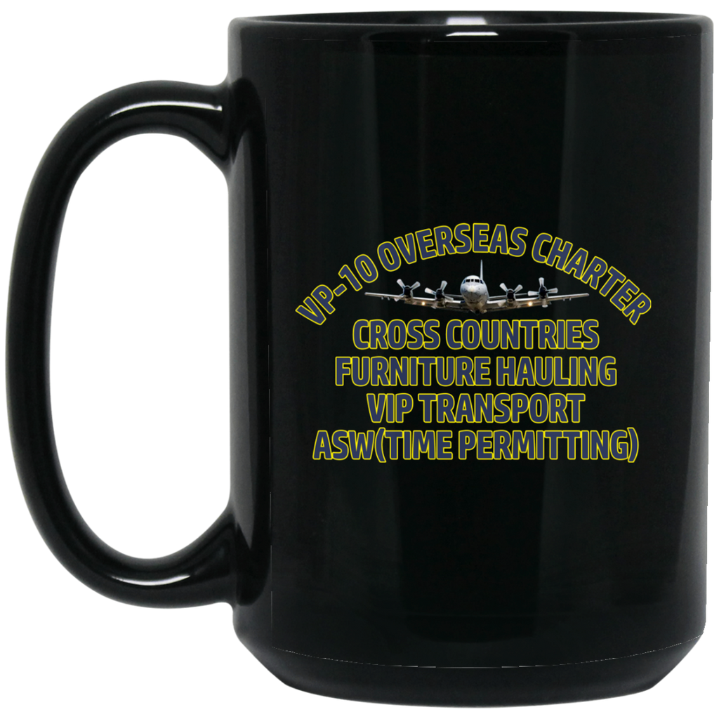 VP 10 3 Black Mug - 15oz