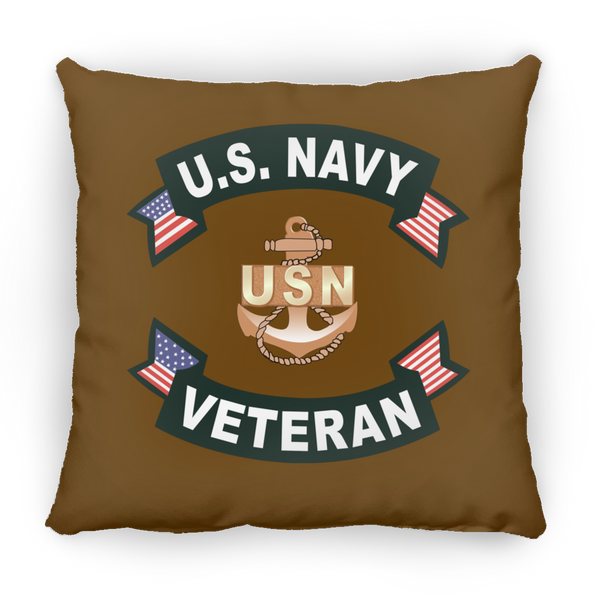 Navy Vet 1 Pillow - Square - 14x14