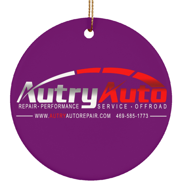 Autry Auto Ornament - Circle