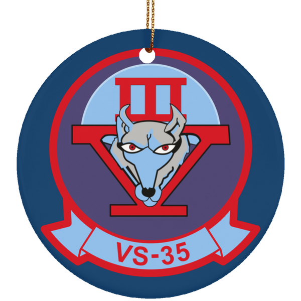 VS 35 5 Ornament Ceramic - Circle