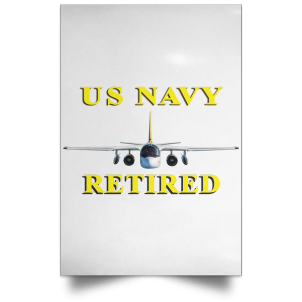 Navy Retired 2 Poster - Portrait
