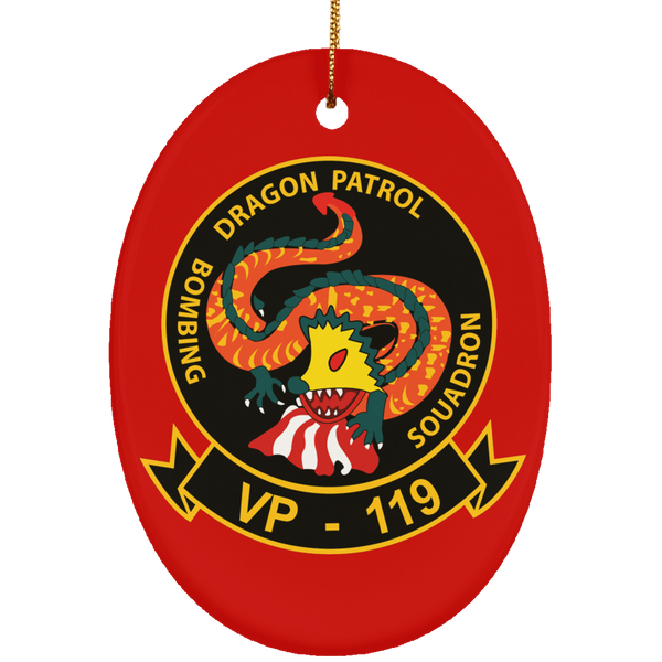 VP 119 Ornament Ceramic - Oval