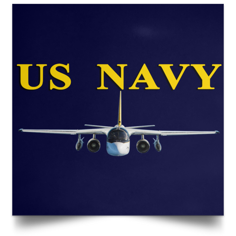 US Navy S-3 4 Poster - Square