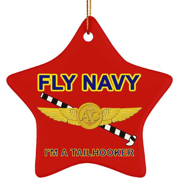 Fly Navy Tailhooker 2 Ornament - Star