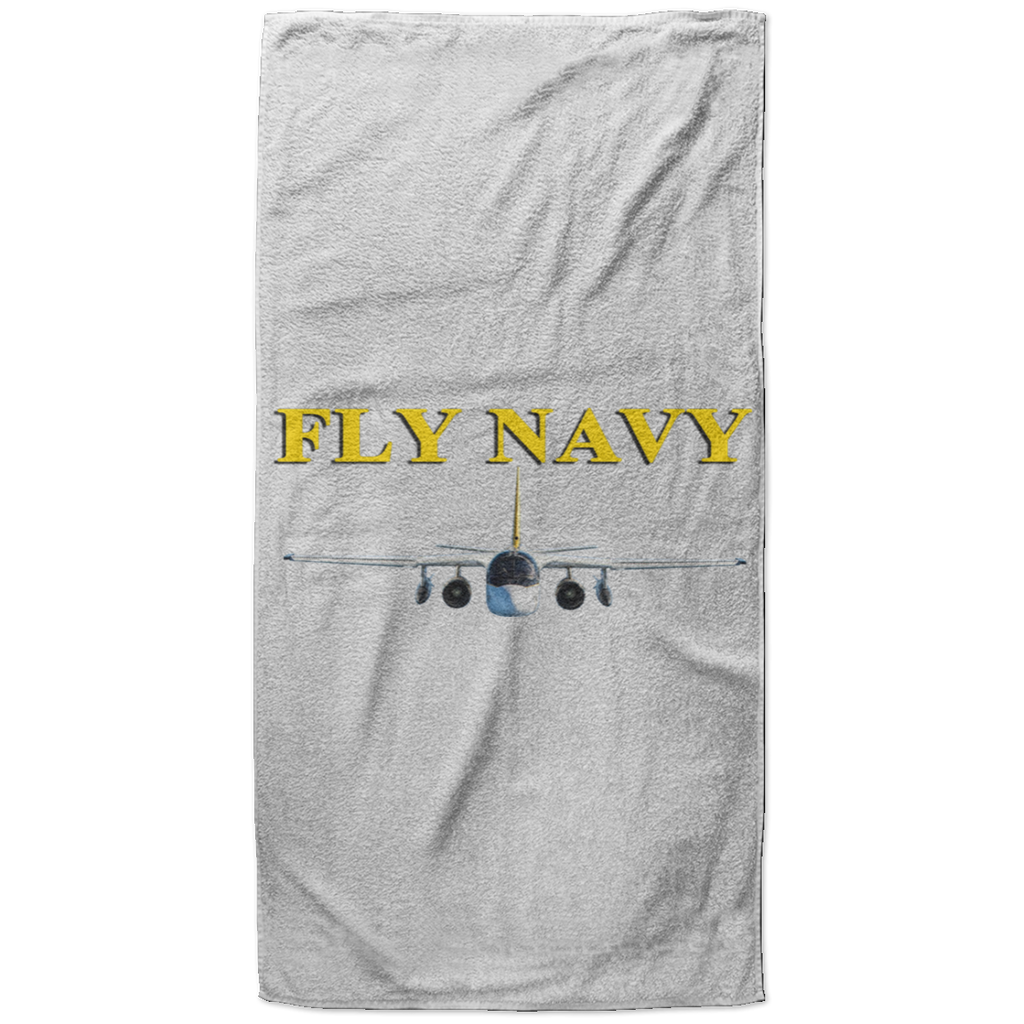 Fly Navy S-3 4 Beach Towel - 37x74