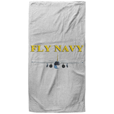 Fly Navy S-3 4 Beach Towel - 37x74