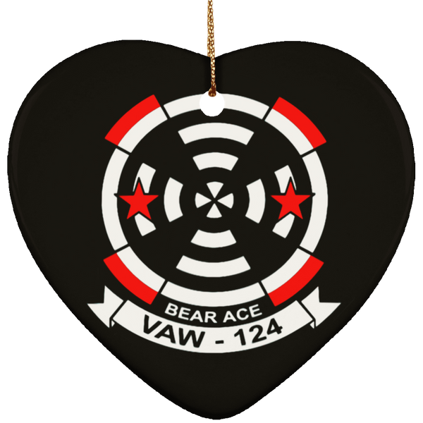 VAW 124 2 Ornament - Heart