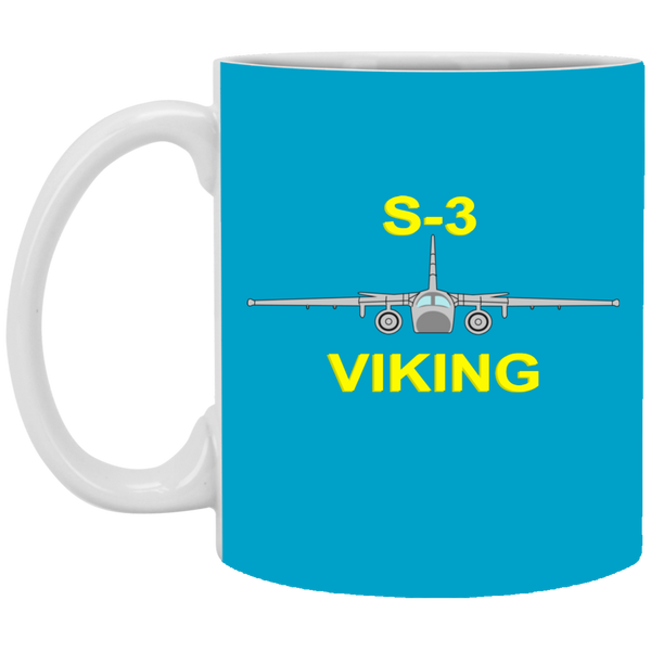 S-3 Viking 10 White Mug - 11oz