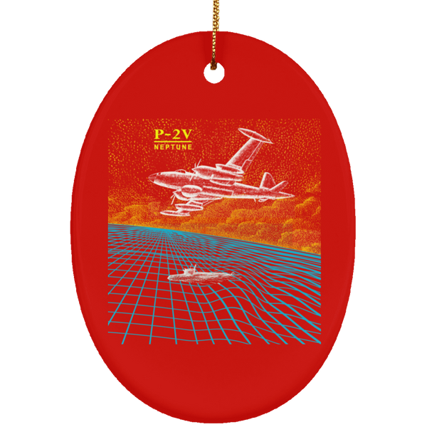 P-2V 1 Ornament - Oval