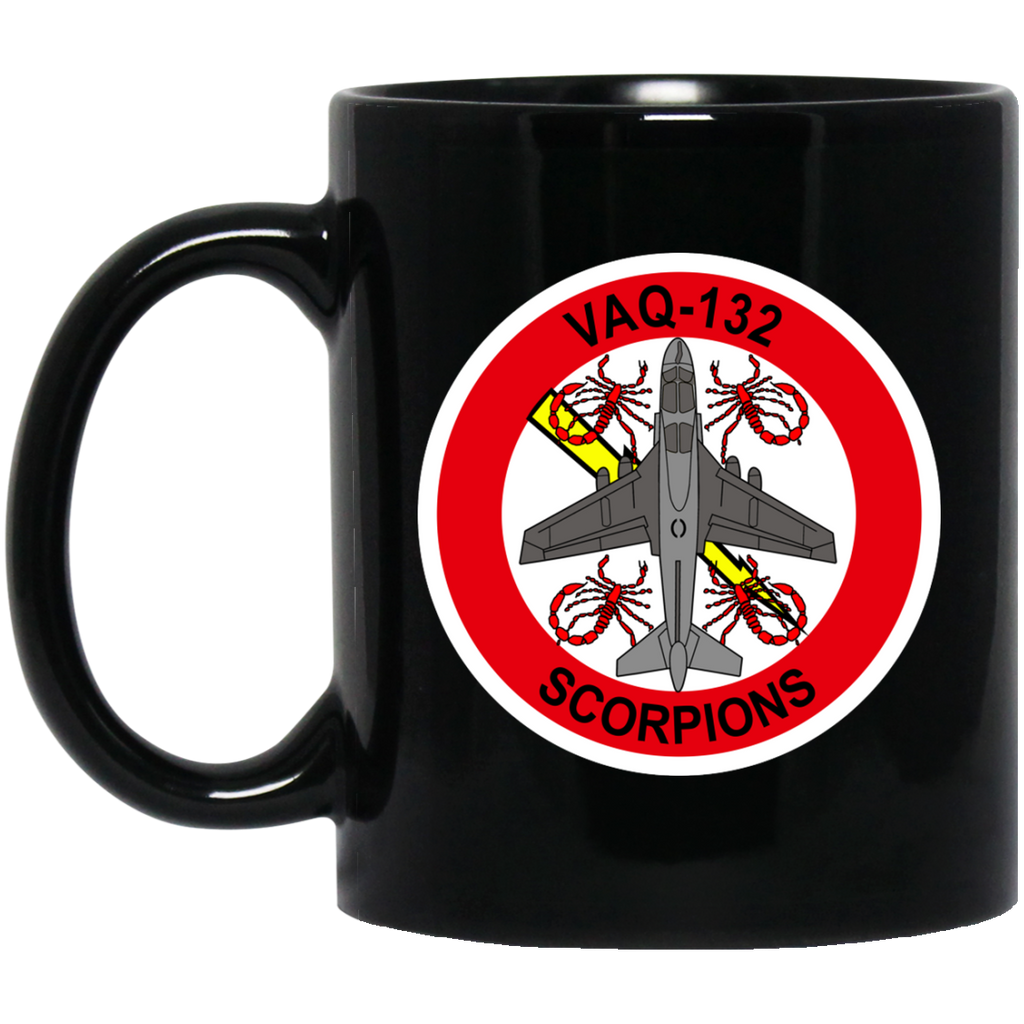 VAQ 132 5a Black Mug - 11oz