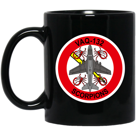 VAQ 132 5a Black Mug - 11oz