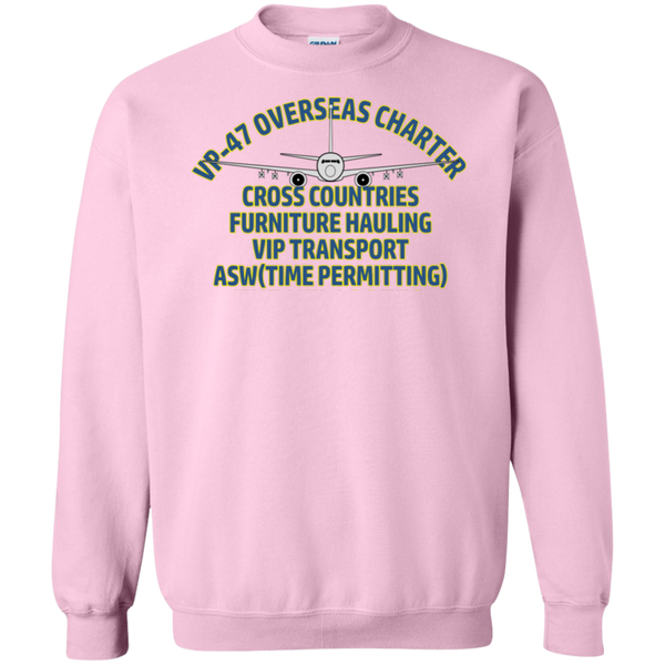 VP 47 3 Crewneck Pullover Sweatshirt