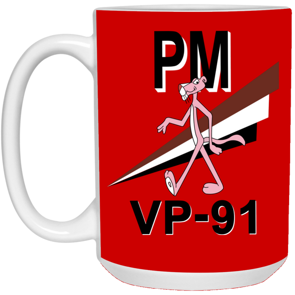 VP 91 3 White Mug - 15oz