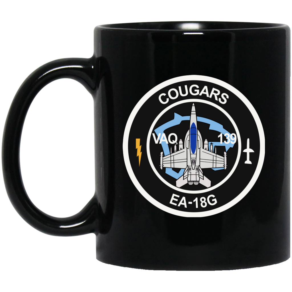 VAQ 139 6 Black Mug - 11oz