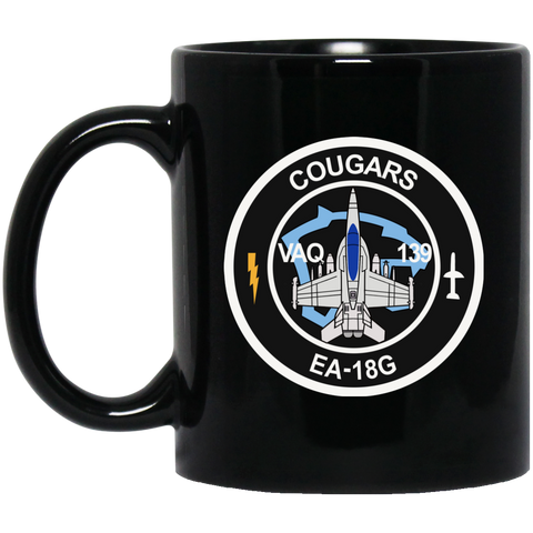 VAQ 139 6 Black Mug - 11oz