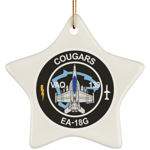 VAQ 139 6 Ornament Ceramic - Star